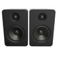 Kanto YU6 200W Powered Bookshelf Speakers with Bluetooth and Phono Preamp - Pair, Matte Black