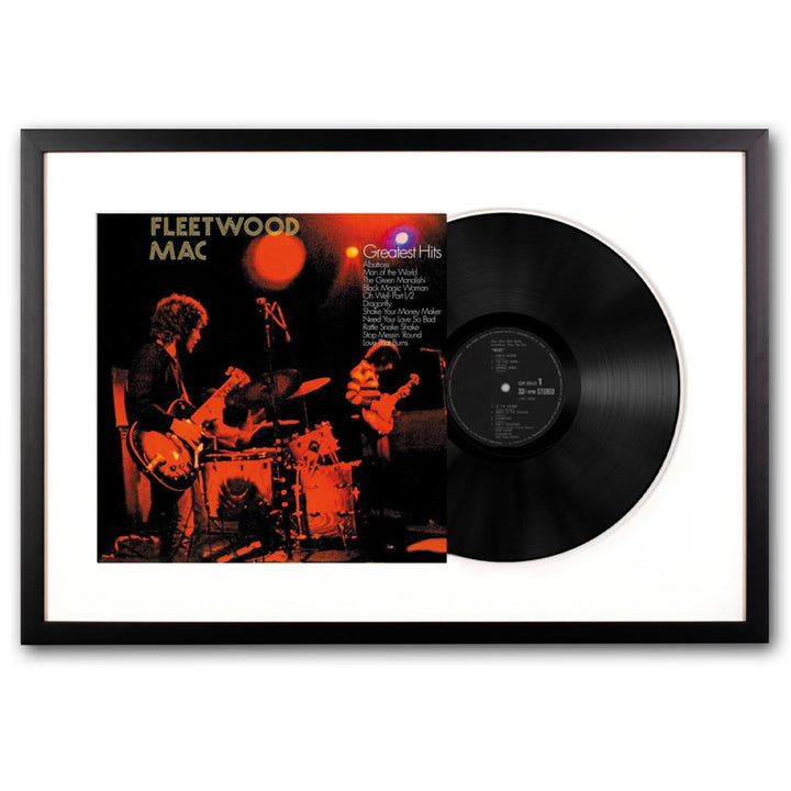 Framed Fleetwood Mac Greatest Hits Vinyl Album Art