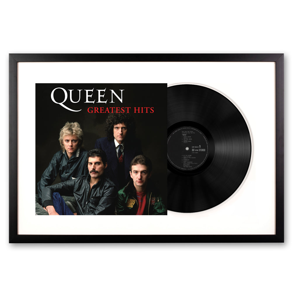 Framed Queen Greatest Hits - Double Vinyl Album Art