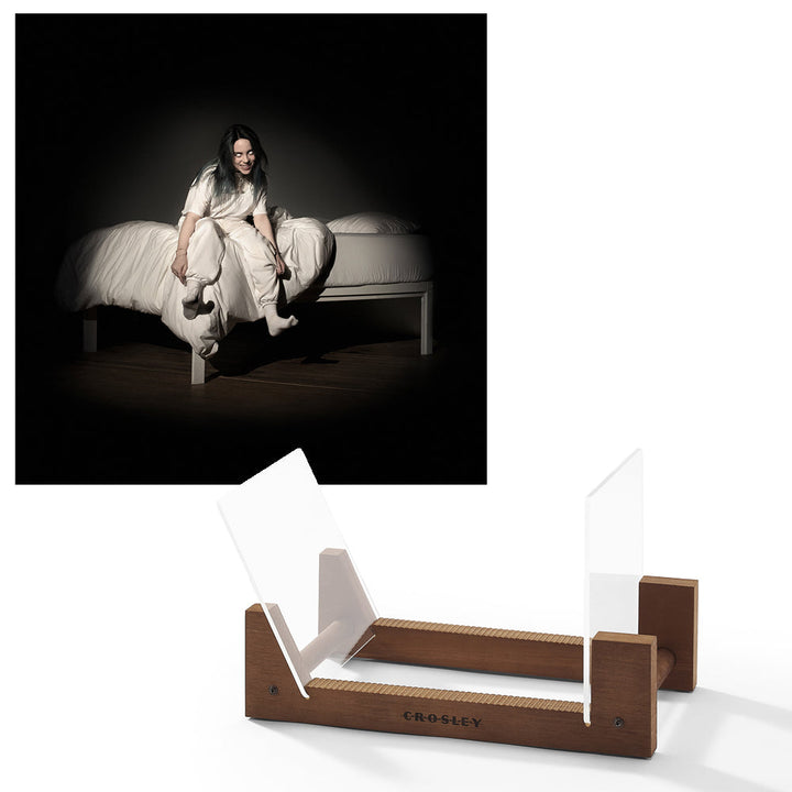 Billie Eilish - When We All Fall Asleep, Where Do We Go & Crosley Record Storage Display Stand