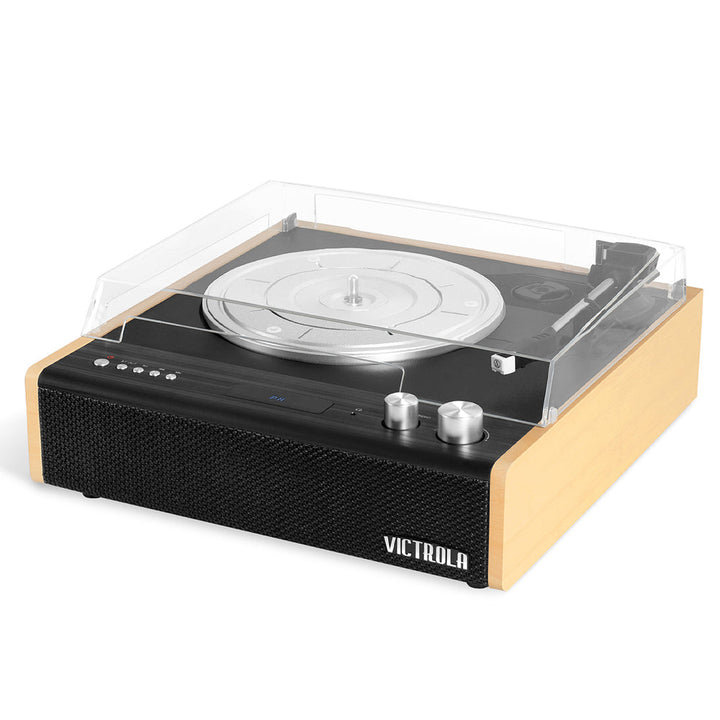 Victrola Eastwood Turntable + Bundled Record Storage Crate