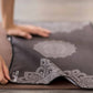 Yoga Design Lab Hand Yoga Towel Mandala Black