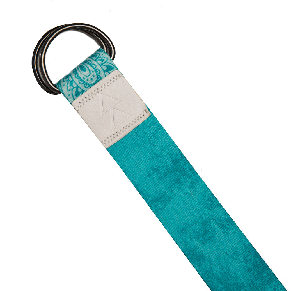 Yoga Design Lab Yoga Strap Mandala Turquoise