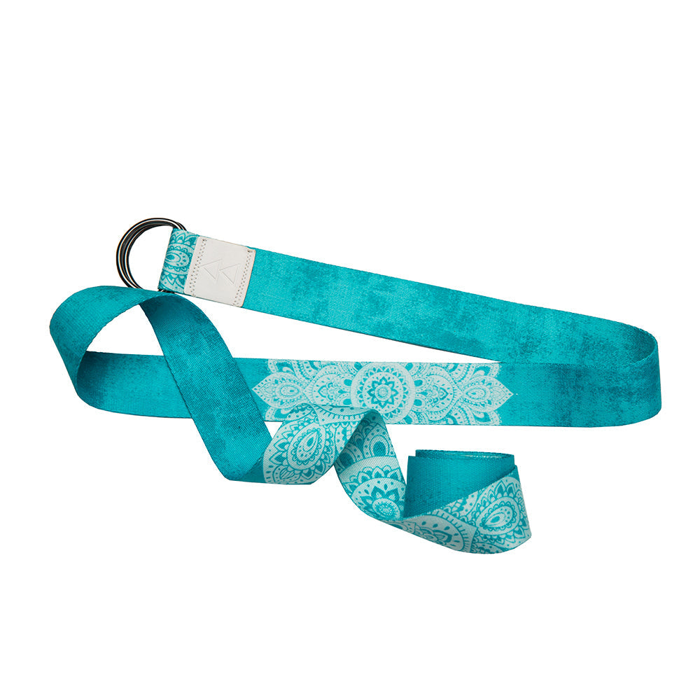 Yoga Design Lab Yoga Strap Mandala Turquoise