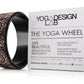 Yoga Design Lab Yoga Wheel Cork Mandala Black