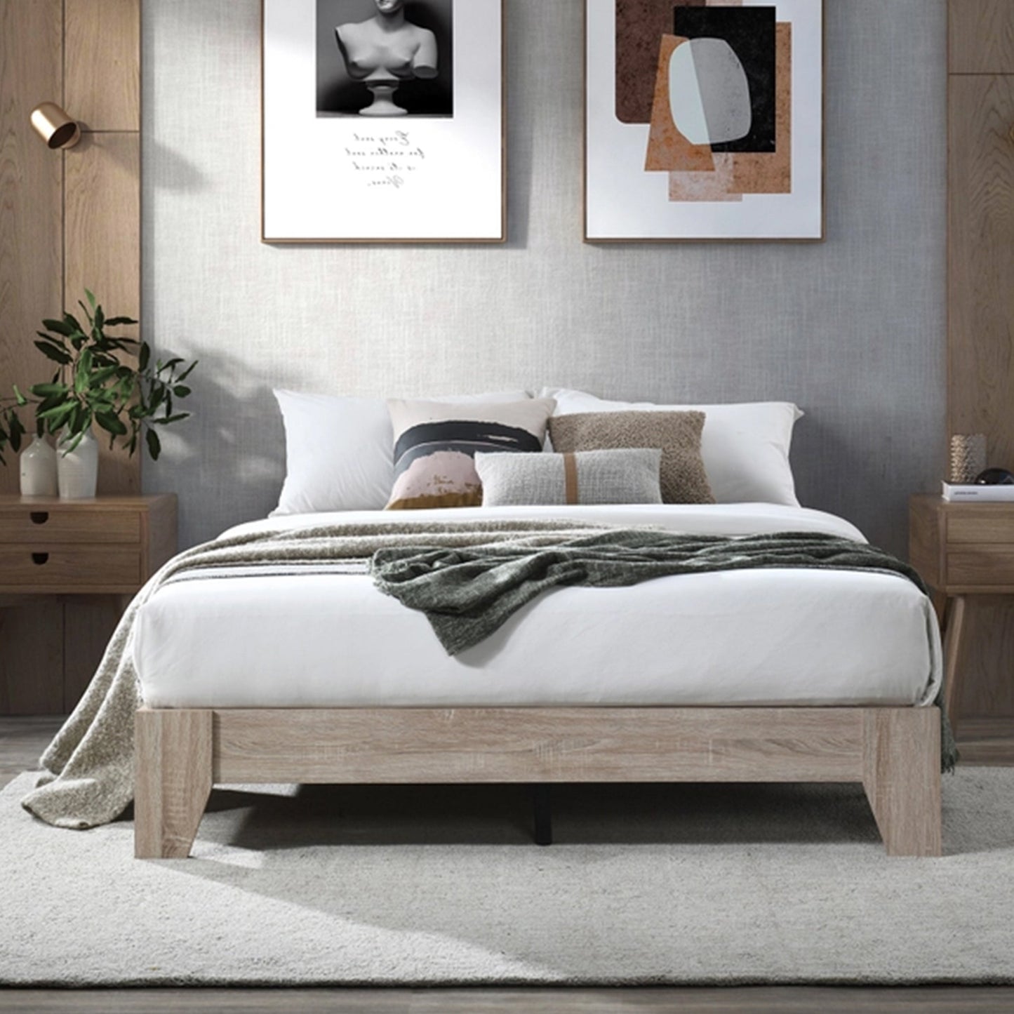 Scandi Bed Base - Double