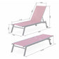 Sirocco (Set of 2) Sunloungers - Black