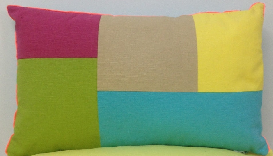 Geo Turquoise 30x50cm Cushion Cover