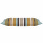 Pack of 4 Corban Aqua Rectangle 35x70cm Striped Multicoloured Cushion Cover Nautical