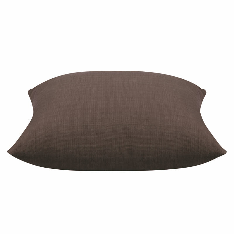 Elements Stone Brown Solid Base Colour Cushion Cover