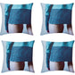 Pack of 4 Blaze Jumper Designer Cushion Covers 45cm x 45cm