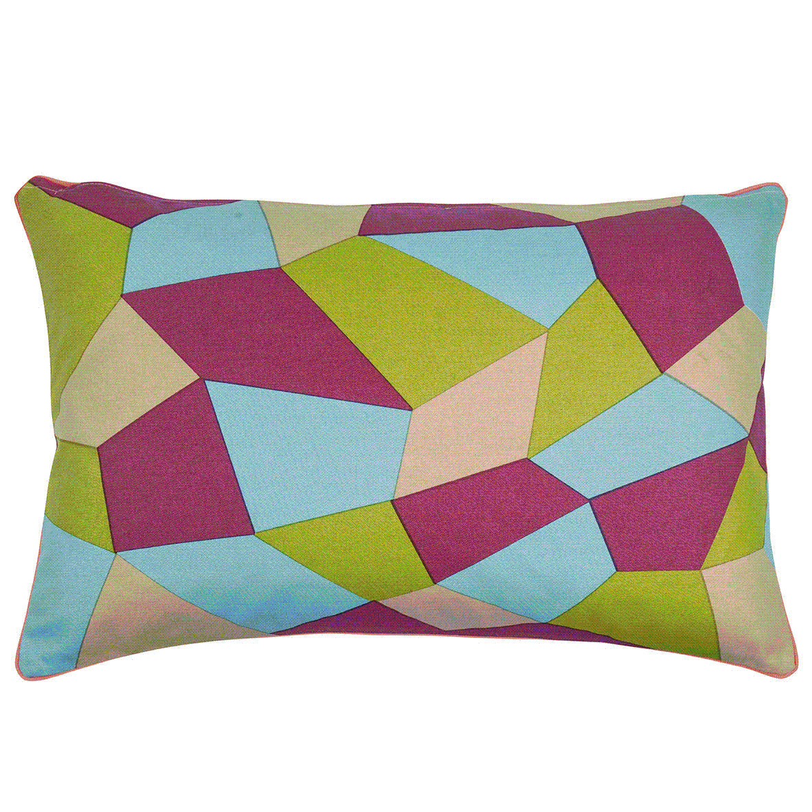 Geo Green 40x60cm Cushion Cover