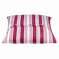 Pack of 4 Coste Fuchsia 50x50cm Striped Cushion Cover