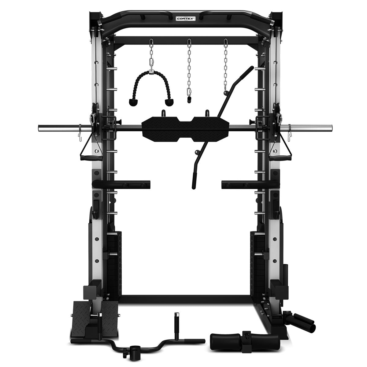 CORTEX SM25 Multi Gym (Dual Stack Functional Trainer, Smith Machine, Half Rack)