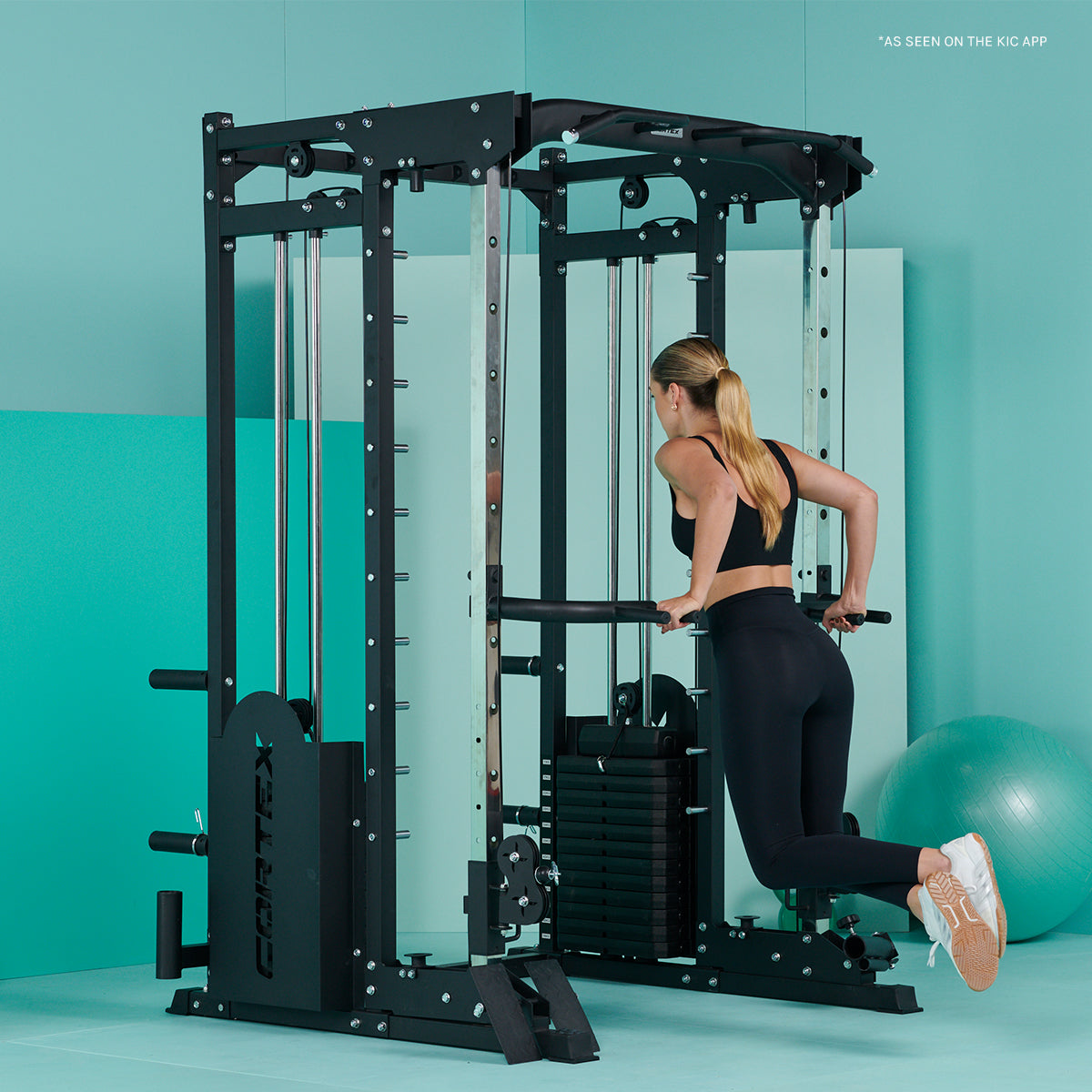 CORTEX SM25 Multi Gym (Dual Stack Functional Trainer, Smith Machine, Half Rack)