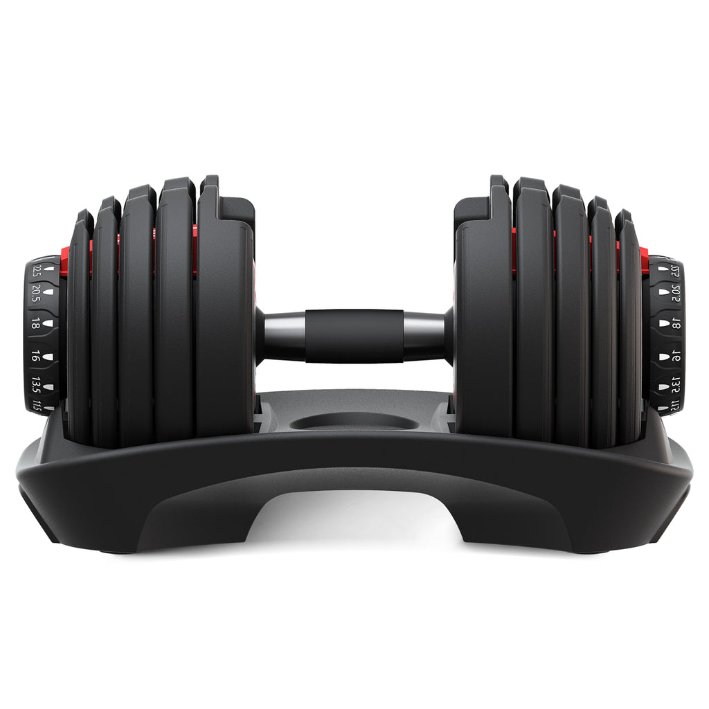 LSG Adjustable Dumbbells 2.5kg-24kg (Pairs) with Dumbbell Stand