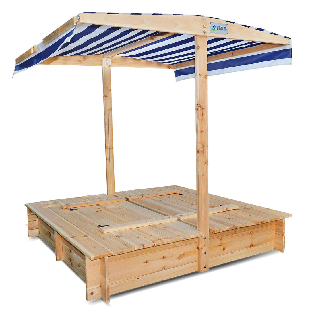 Lifespan Kids Skipper Sandpit with Canopy