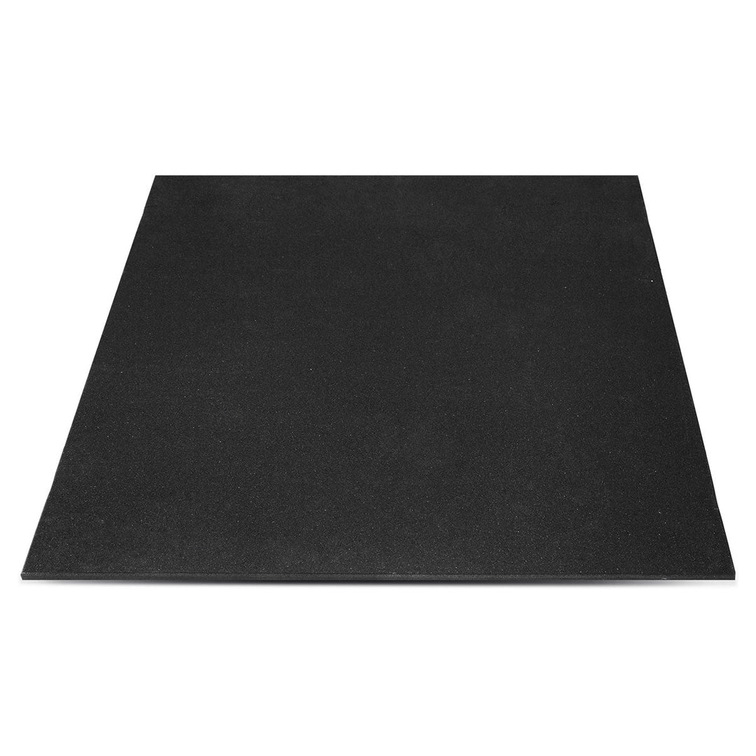 CORTEX 10mm Commercial Bevelled Edge Rubber Gym Tile Mat (1m x 1m) - Set of 64