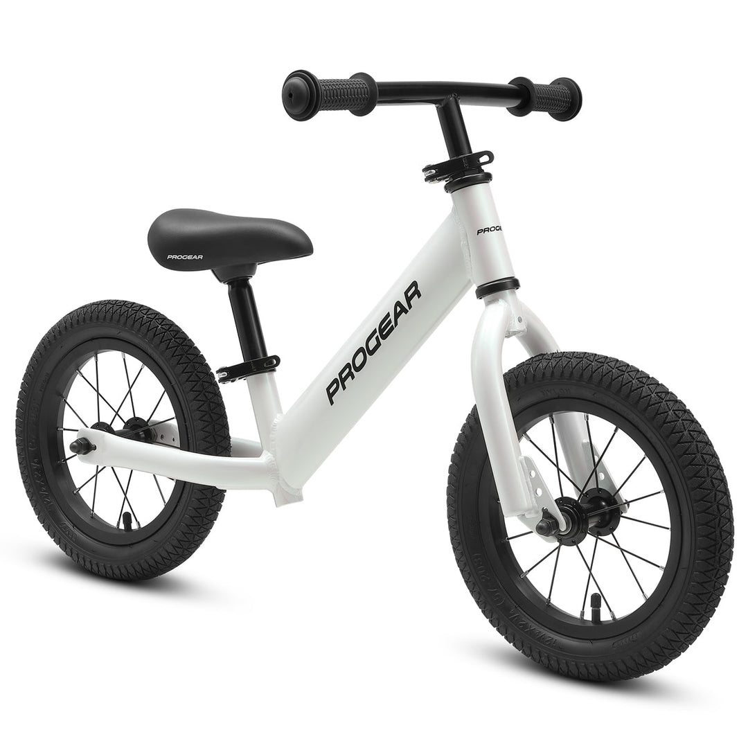 Progear DuraLite Kids Balance Bike 12" - Pearl White