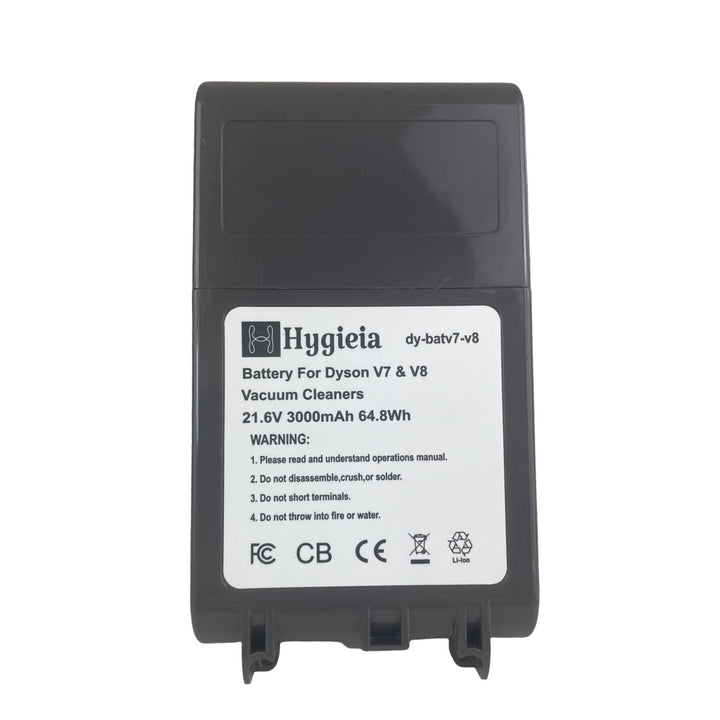 Hygieia Battery - Dual Fit  For ALL Style Dyson V7 & V8 (SV10, SV11, SV25, SV37) Models