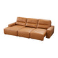 Albany 3 Seater Sectional Chaise Genuine Leather Sofa Bed