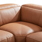 London 5 Seater Corner Sofa Chaise Genuine Leather Electric Recliner Power Slide Left Chaise