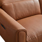 London 5 Seater Corner Sofa Chaise Genuine Leather Electric Recliner Power Slide Left Chaise