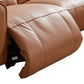 London 5 Seater Corner Sofa Chaise Genuine Leather Electric Recliner Power Slide Left Chaise