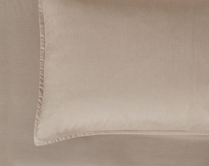 Bamboo Microfibre European Pillowcase x2 (one pair) - Linen