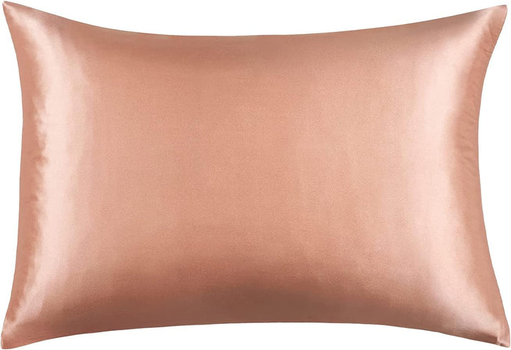 Luxury Pillowcase - 100% Pure Mulberry Silk on Both Sides - Copper