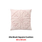 Bianca Ella Blush Square Filled Cushion 43 x 43cm