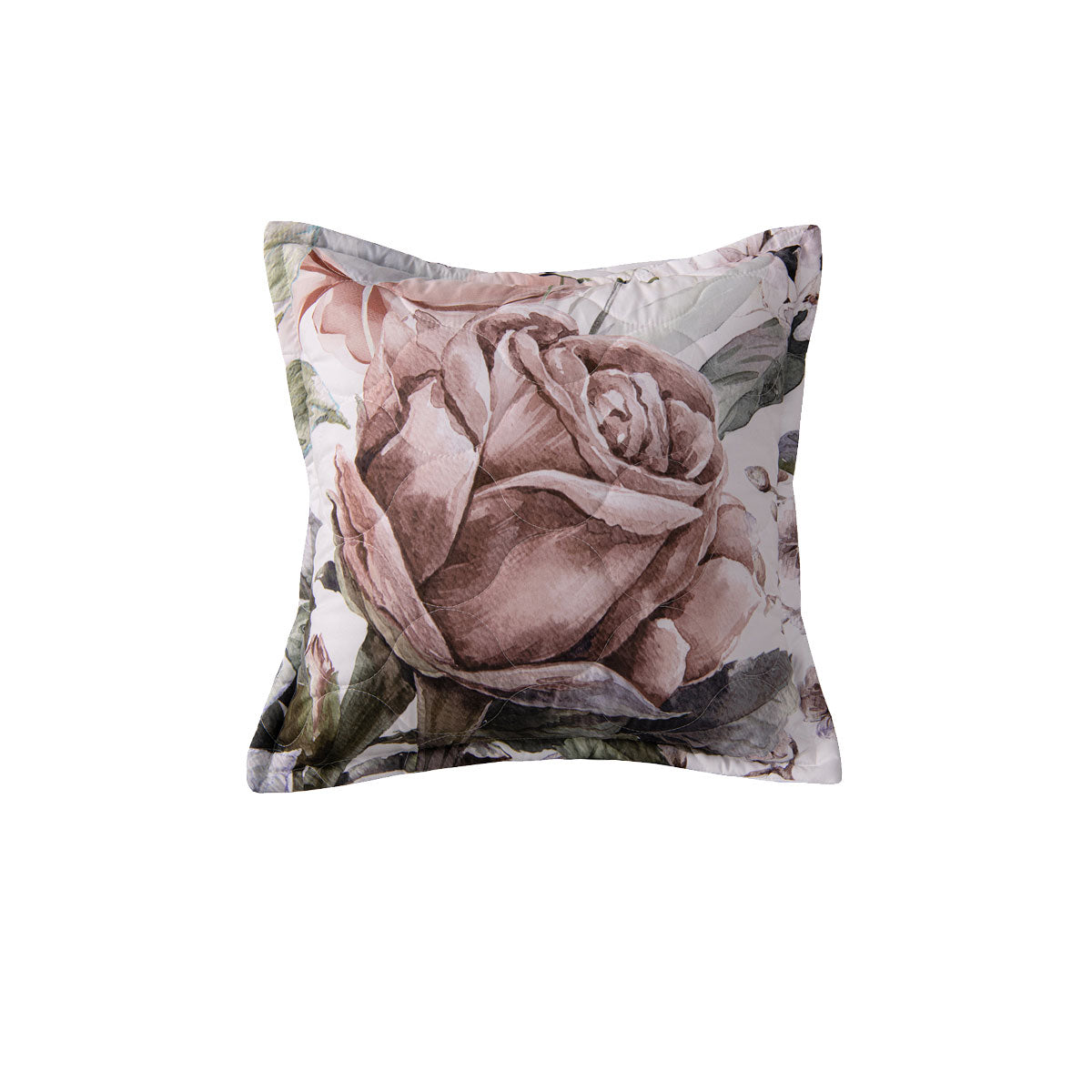 Bianca Lorna White Square Filled Cushion 43 x 43cm