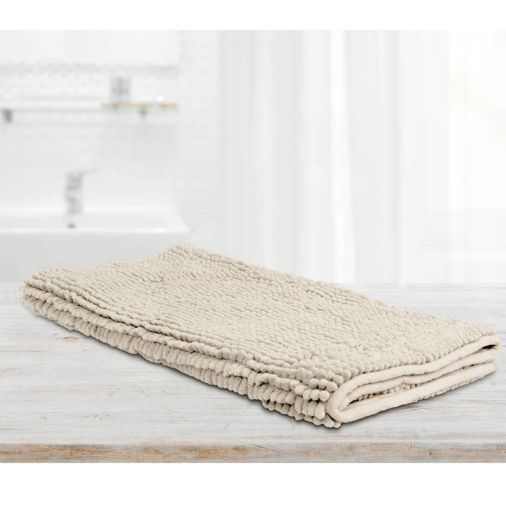 Toggle Microfiber Bath Mat Large Stone