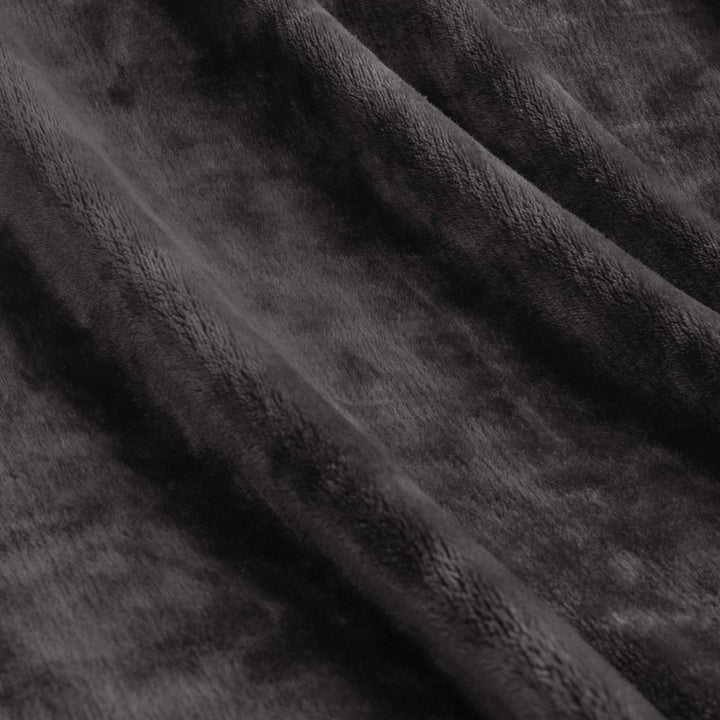 Ardor Lucia Luxury Push Blanket Charcoal King