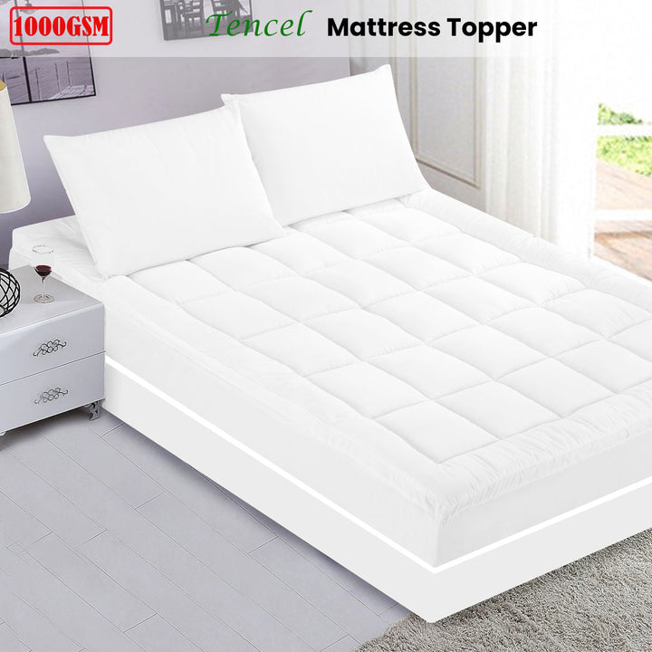 Ramesses 1000GSM Tencel Mattress Topper King Single