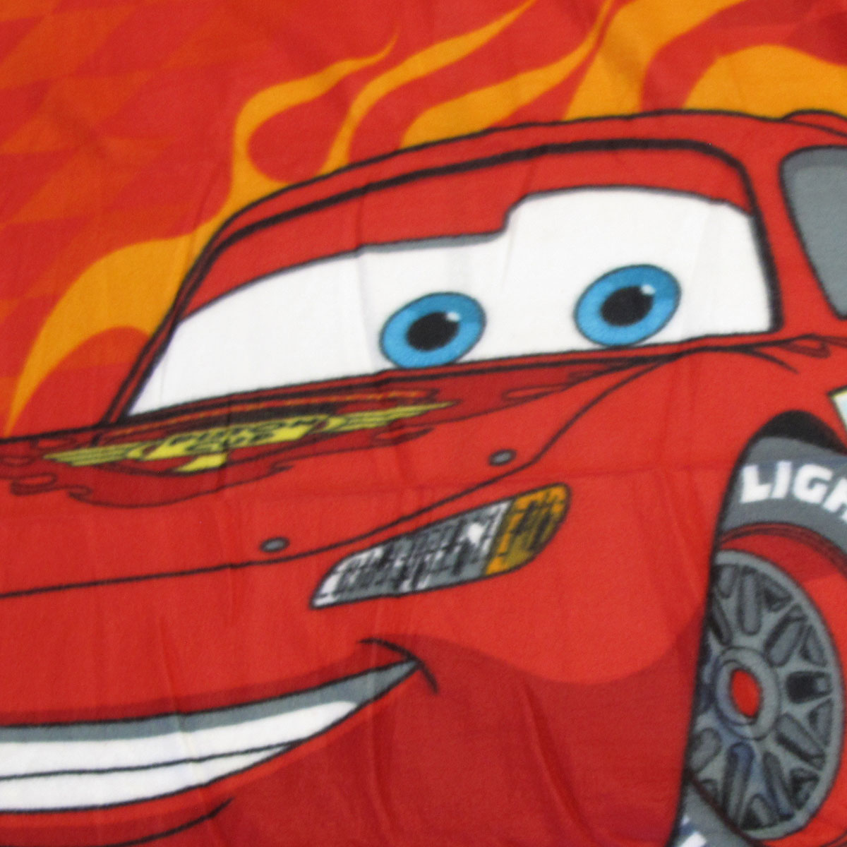 Lightning McQueen Printed Polar Fleece Throw Rug 130 x 160 cm