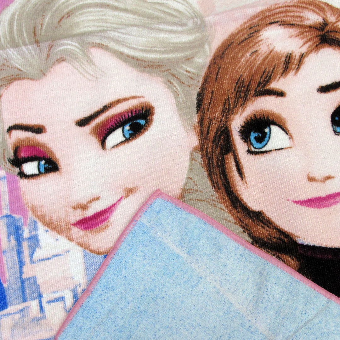 Bloomington Frozen Elsa & Anna Kids Cartoon Printed Microfiber Beach Towel 70 x 137 cm