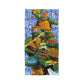 Bloomington Ninja Turtles Kids Cartoon Printed Microfiber Beach Towel 70 x 137 cm