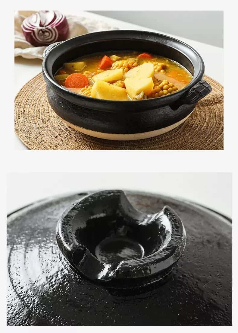 Japanese Donabe Clay Pot - Made in Japan - 3.4L