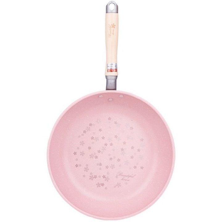 Justcook Japanese Style Non-stick Sakura Frypan Pink 26cm