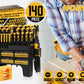 140Pcs Magnetic Screwdriver Set Hex Key Magnetizer Demagnetizer Precision Screwdriver