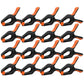 16Pcs 3" Spring Clamps Plastic Clamps Gluing Clamping Securing DIY Photography