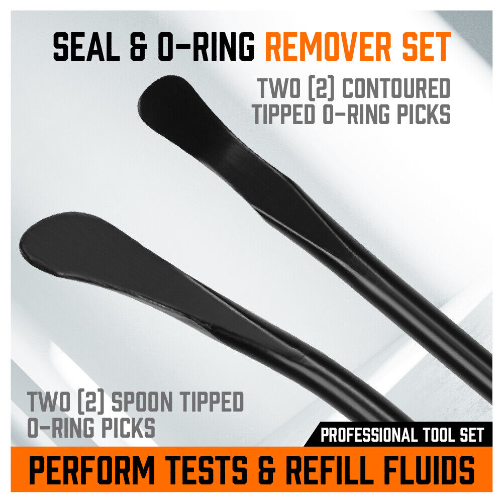 4Pc Seal & O-Ring Removal Set Spoon Tip Removing Heavy Grip Handle Auto Tools