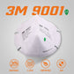 50pc/bag 3M Face Mask AS/NZS 1716 P1 9001 Protective Dust Mask Respirator AU Stock