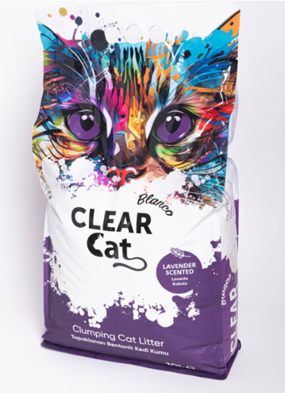 ClearCat Blanco Cat Litter – Lavender 10L