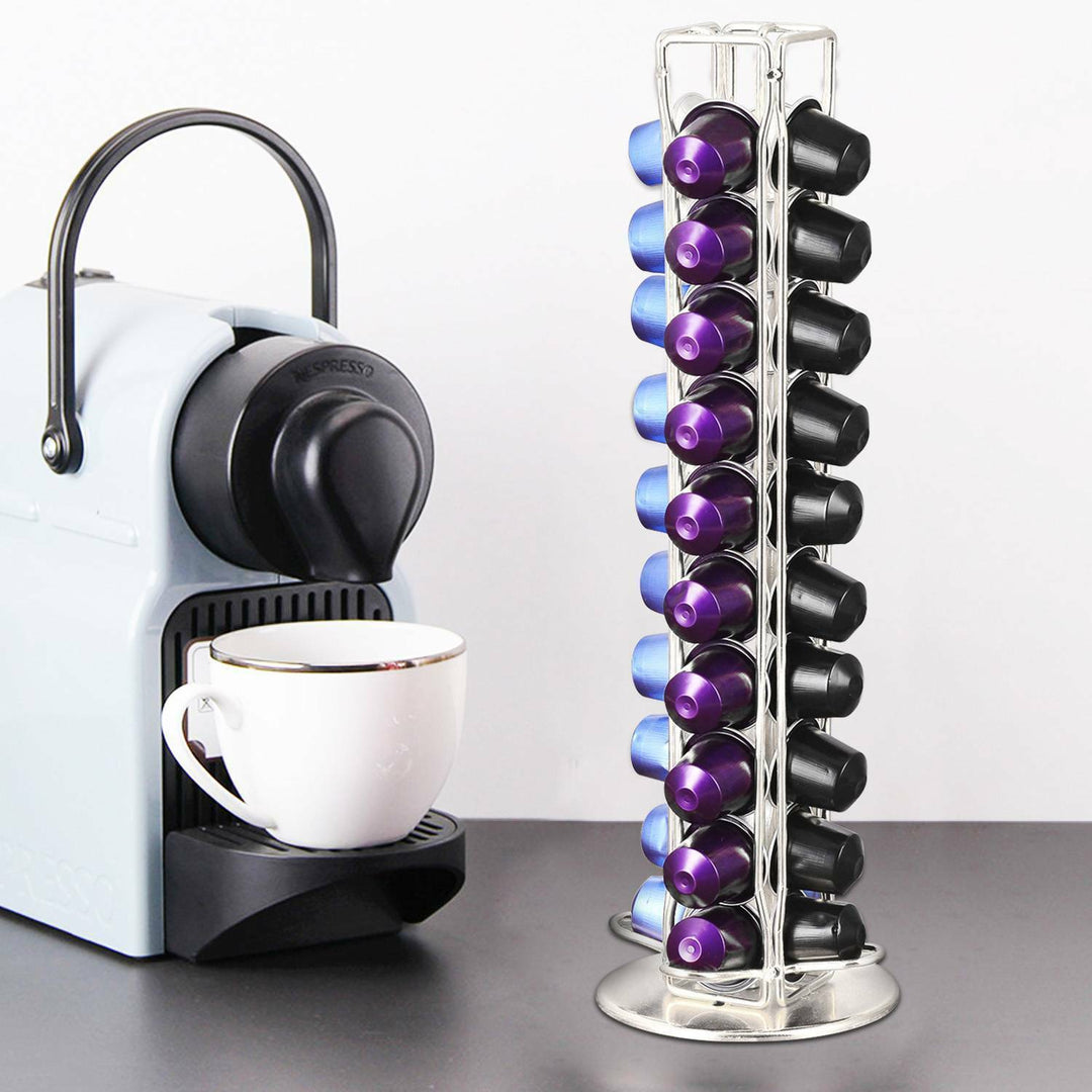 Rotating Nespresso Coffee Capsules Holder