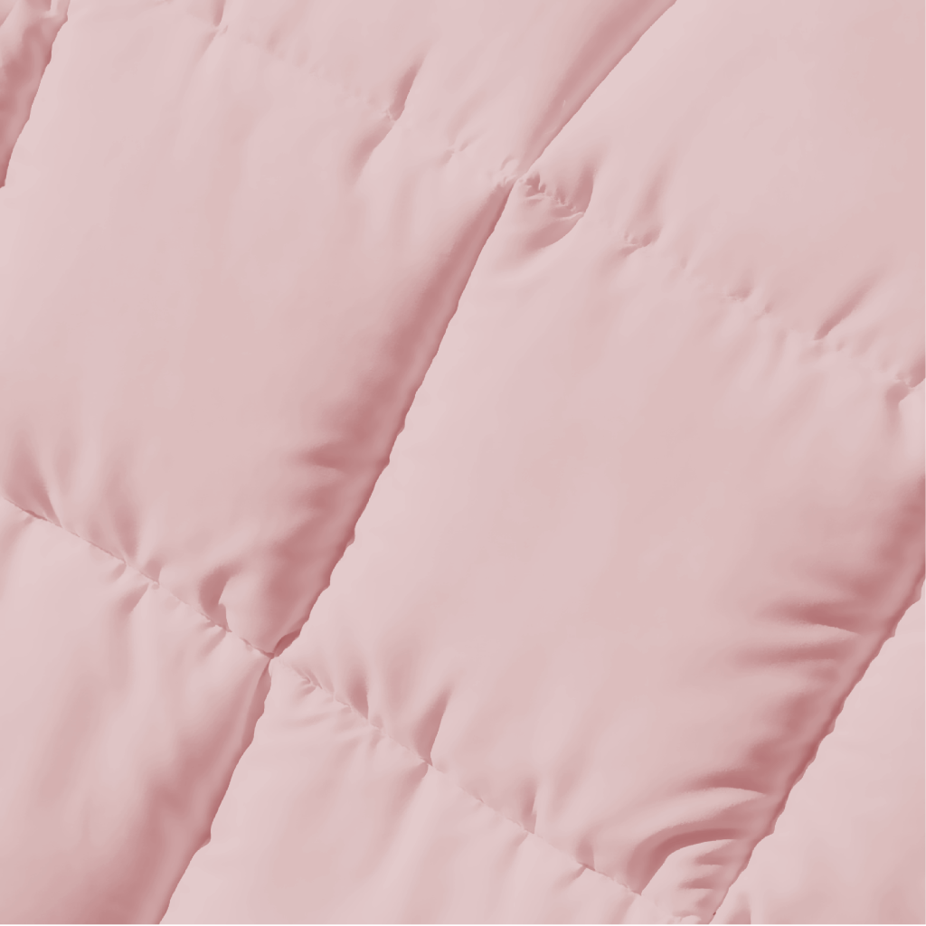 Luxor Australian Made All Season Blush 400GSM Bamboo Blend Quilt Double