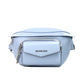 Michael Kors Women's Maisie Large Pale Blue 2-n-1 Waistpack Card Case Fanny Pack Bag - One Size