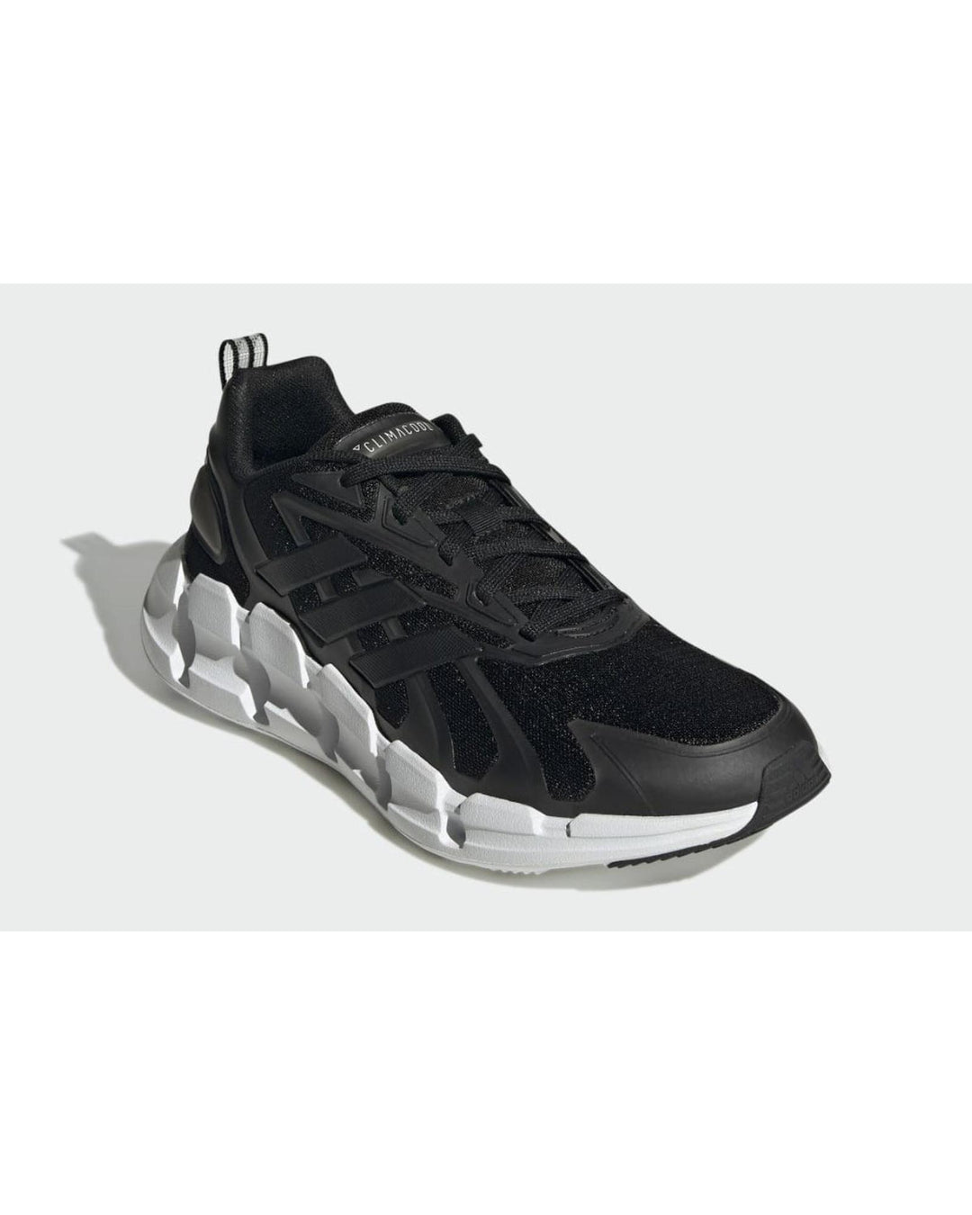 Adidas Mesh and Leatherette Running Shoes for Women in Carbon Core Black - 9 US