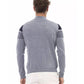 Alpha Studio Men's Light Blue Viscose Sweater - 48 IT